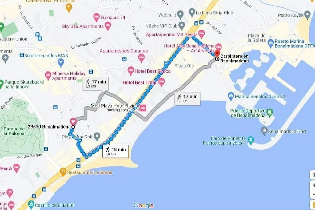 Apartament Z Basenem, Przy Plazy 베날마데나코스타