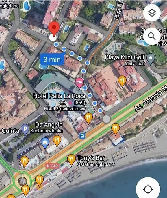 Apartament Z Basenem, Przy Plazy 베날마데나코스타 아파트